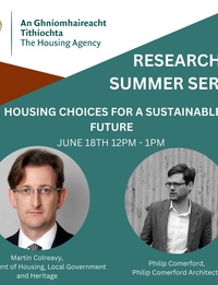 Research Summer Series - Housing Choices for a Sustainable Future 