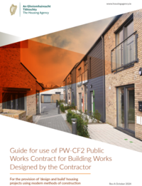 Guide for use of PW-CF2 Public Works Contract for Building Works Designed by the Contractor